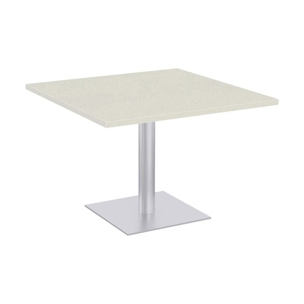 Special-T Table, SquareTop, BarHeight, 42inx42inx42in, CrispLinen SCTSIEN4242BHCL - main